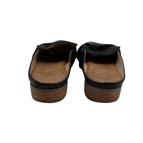 Dr. Scholl’s Black Leather Slip-On Pointed Toe Mules Size 7.5 Women’s - Picture 7 of 8